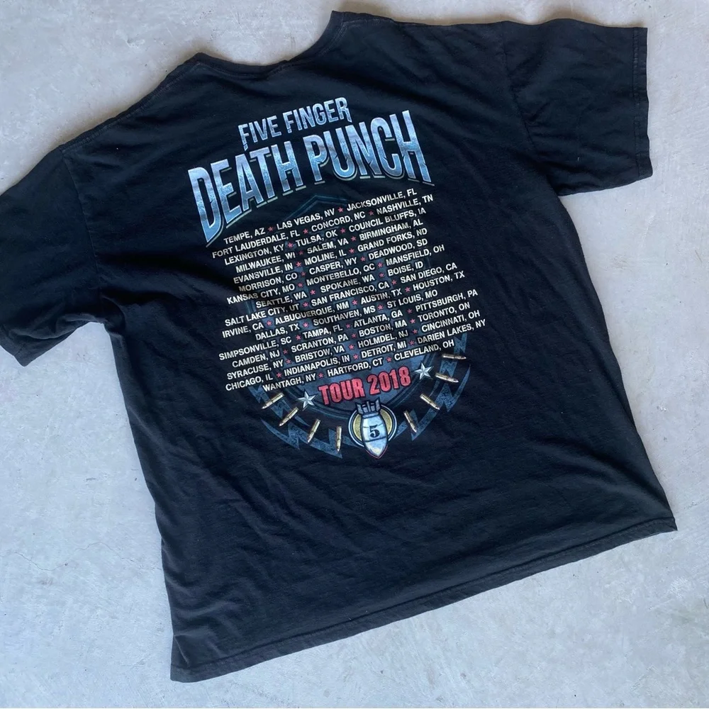 Five Finger Death Punch tshirt - Picture 2 of 5